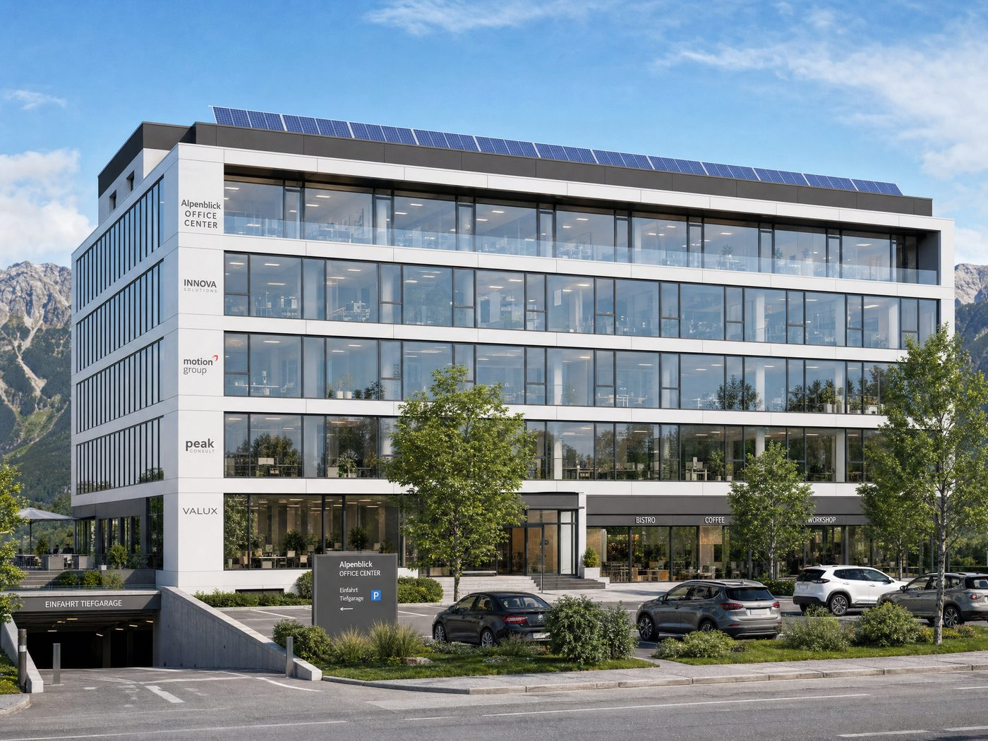 BV Bürocenter Kottingbrunn – Architekturvisualisierung